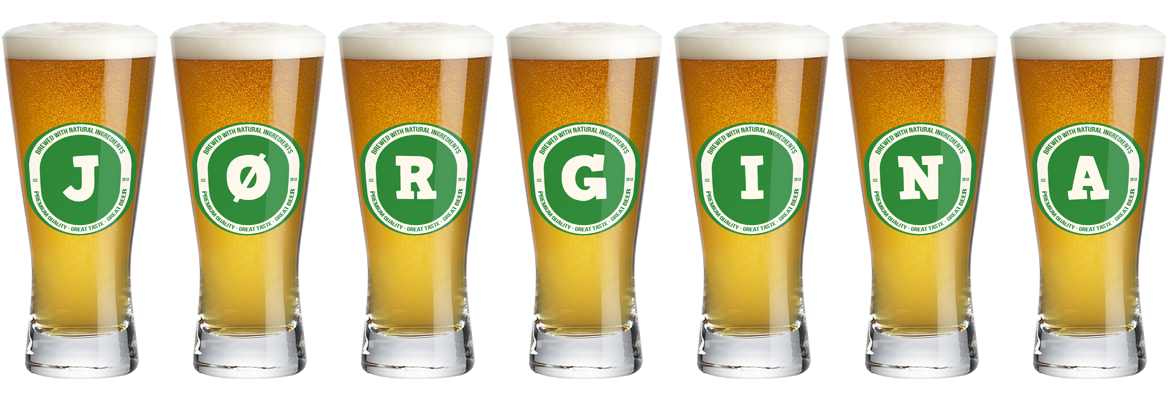 Jørgina lager logo