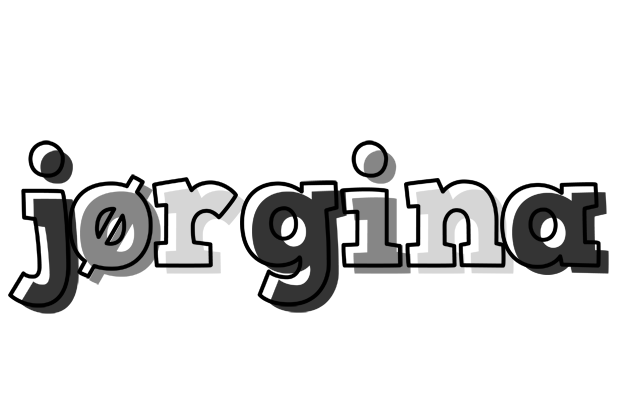 Jørgina night logo