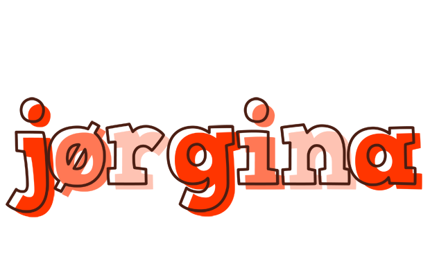 Jørgina paint logo