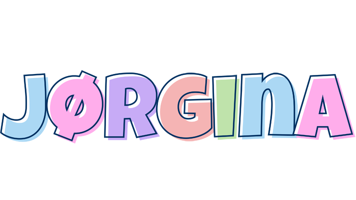 Jørgina pastel logo
