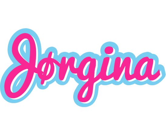 Jørgina popstar logo