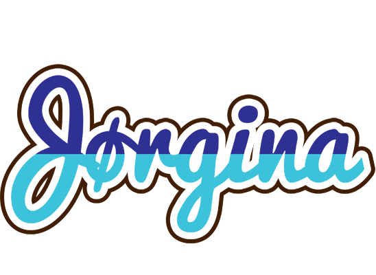 Jørgina raining logo