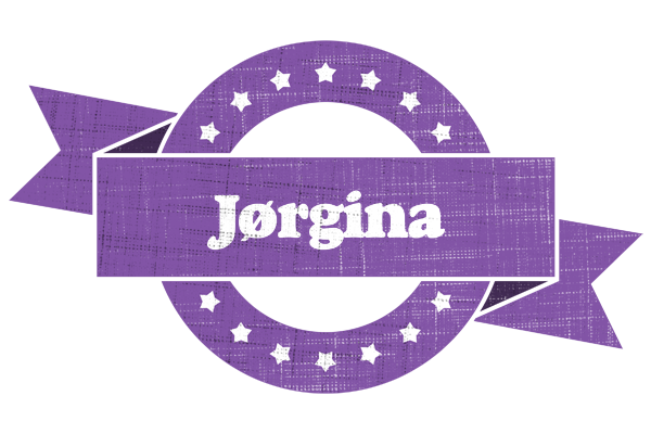 Jørgina royal logo