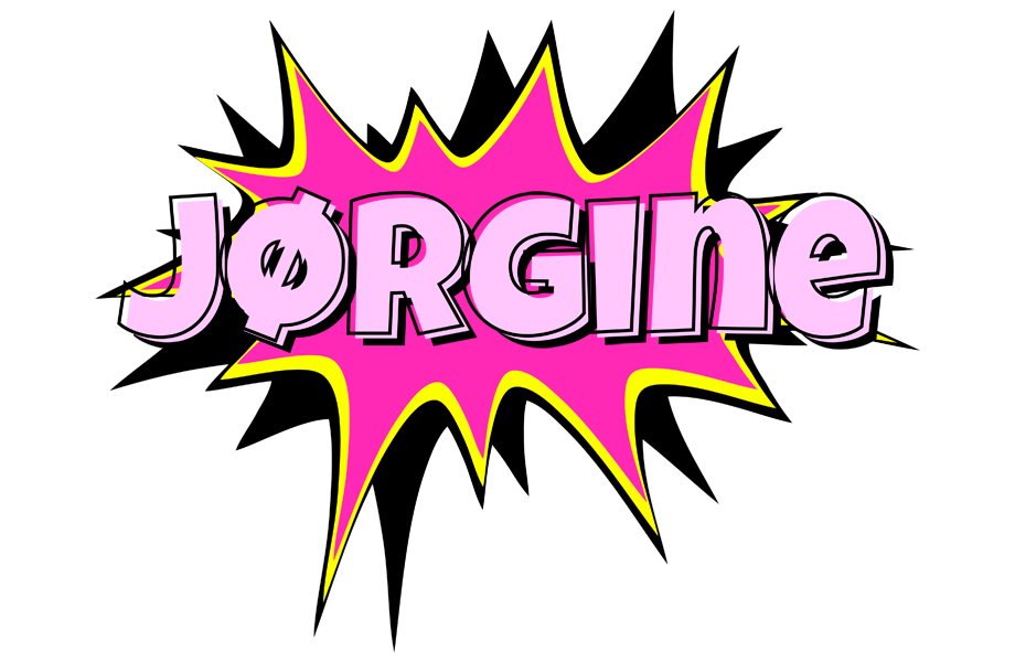 Jørgine badabing logo