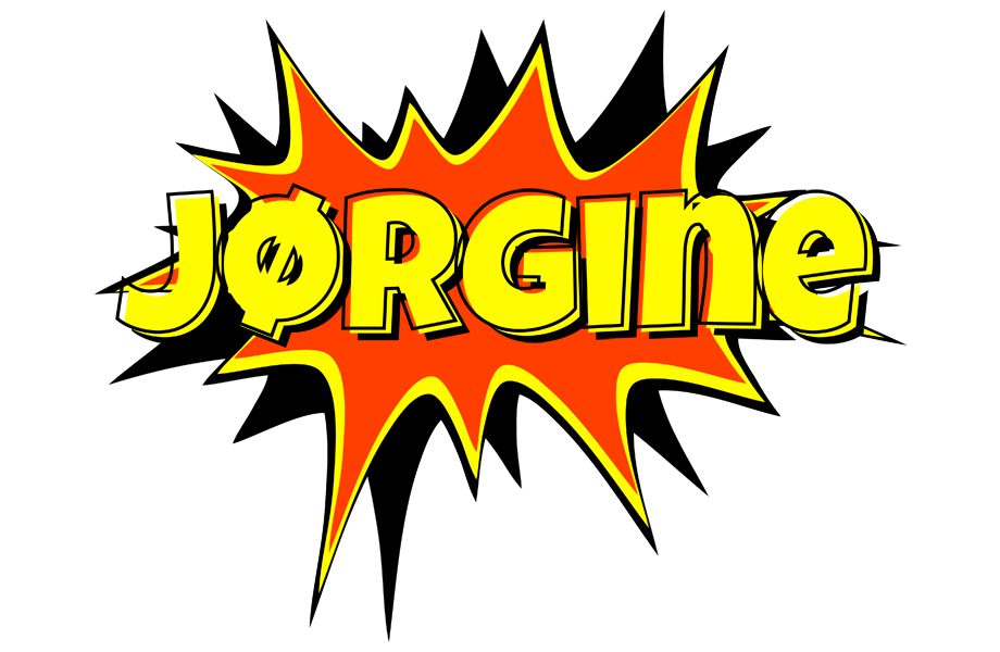Jørgine bazinga logo