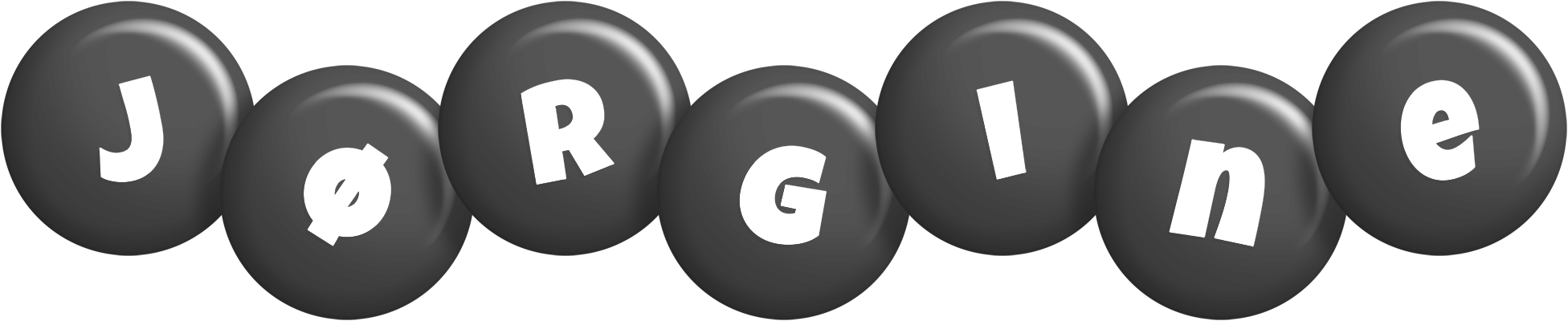 Jørgine candy-black logo