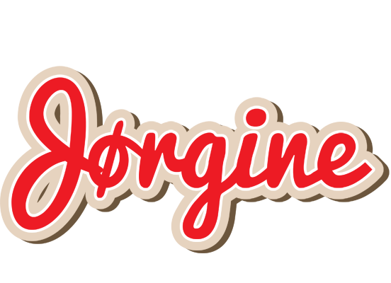 Jørgine chocolate logo
