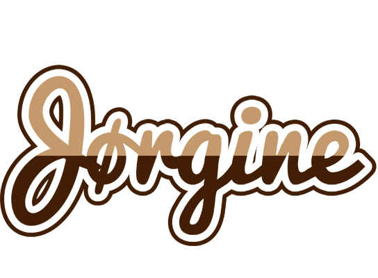 Jørgine exclusive logo