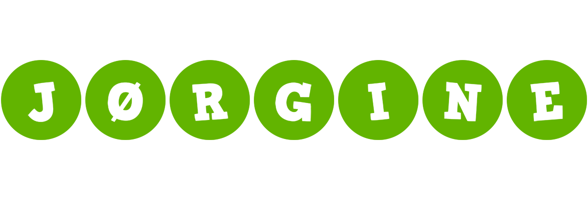 Jørgine games logo