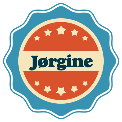Jørgine labels logo