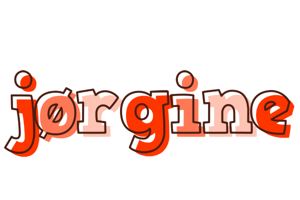 Jørgine paint logo