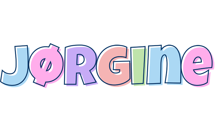 Jørgine pastel logo