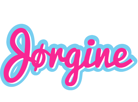 Jørgine popstar logo