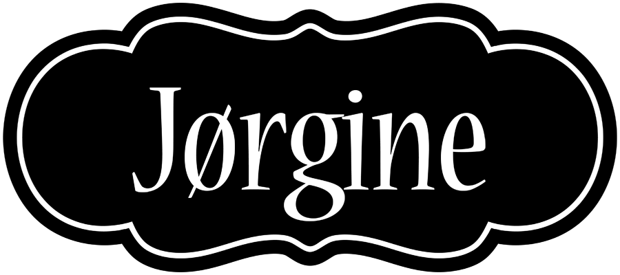 Jørgine welcome logo