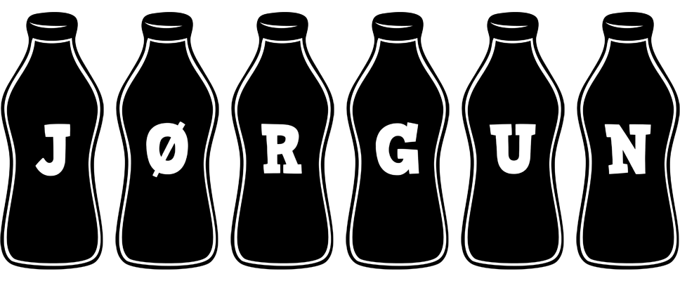 Jørgun bottle logo