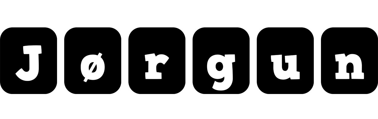 Jørgun box logo