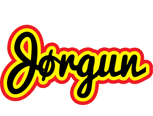 Jørgun flaming logo