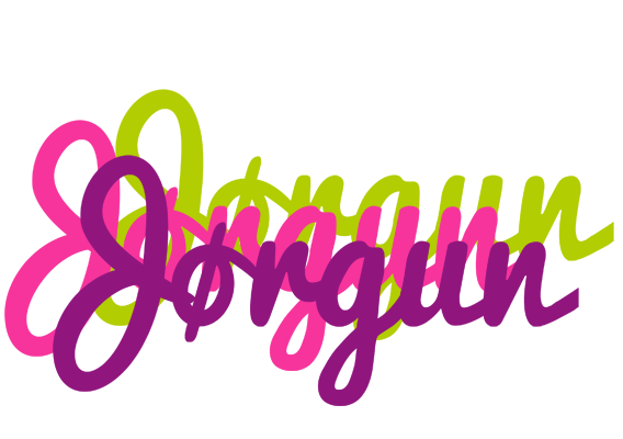 Jørgun flowers logo