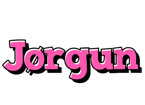 Jørgun girlish logo
