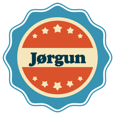 Jørgun labels logo