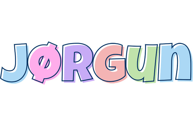 Jørgun pastel logo