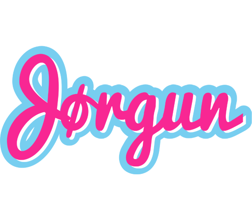 Jørgun popstar logo