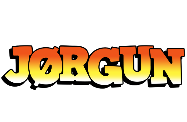 Jørgun sunset logo