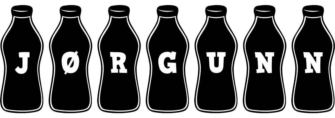 Jørgunn bottle logo