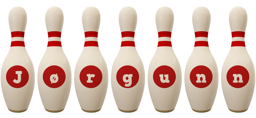 Jørgunn bowling-pin logo