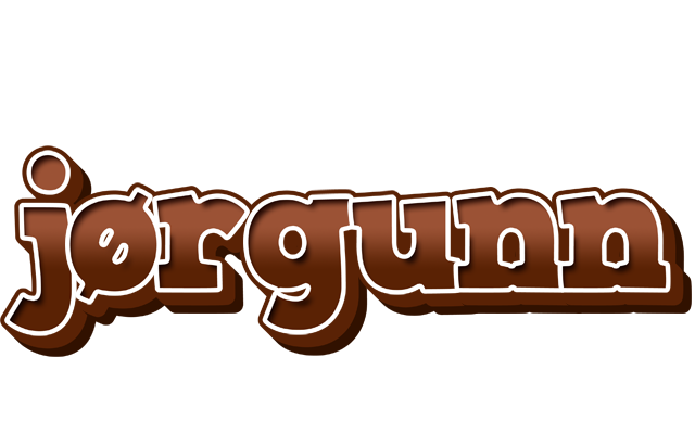 Jørgunn brownie logo