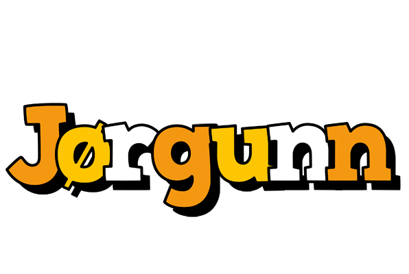 Jørgunn cartoon logo