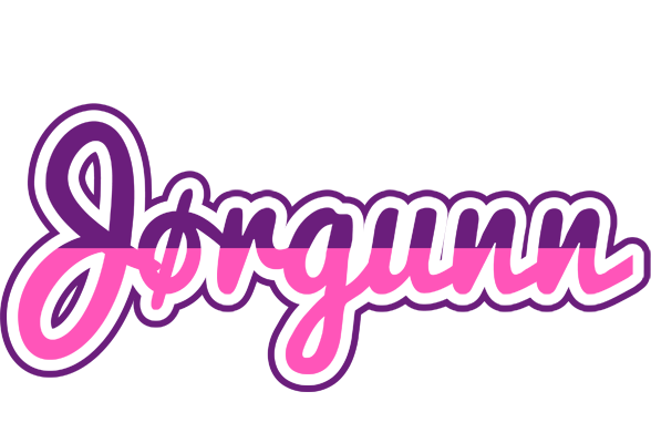Jørgunn cheerful logo