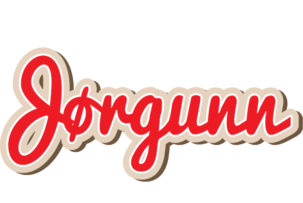 Jørgunn chocolate logo