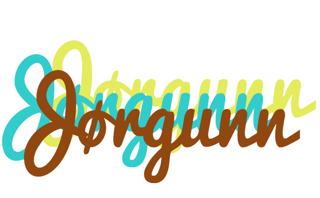 Jørgunn cupcake logo