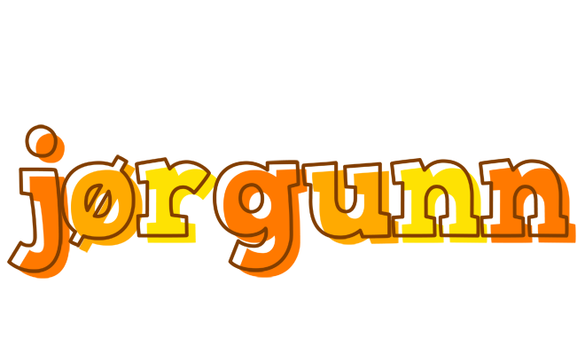 Jørgunn desert logo