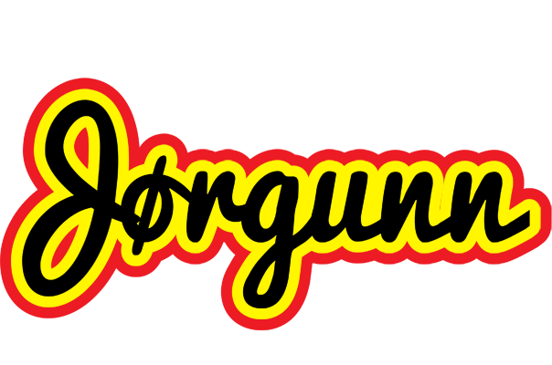 Jørgunn flaming logo