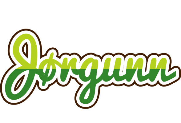 Jørgunn golfing logo