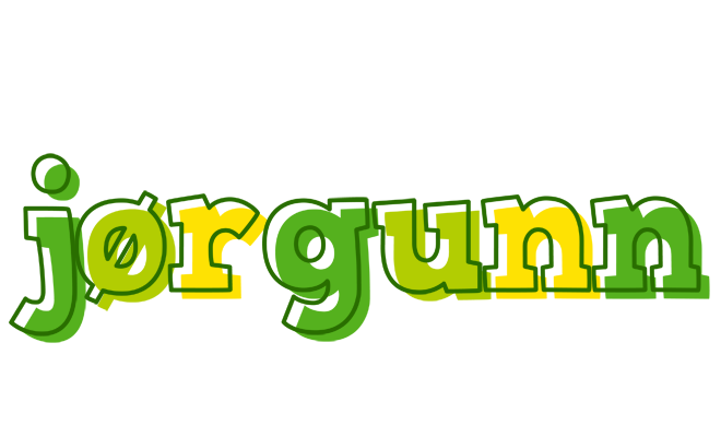 Jørgunn juice logo