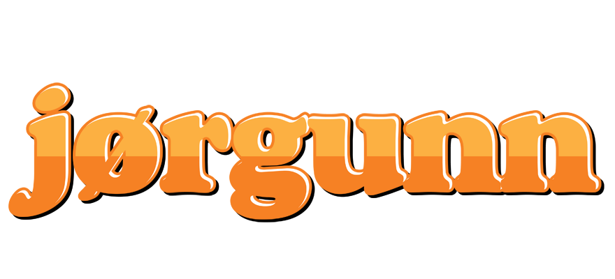 Jørgunn orange logo
