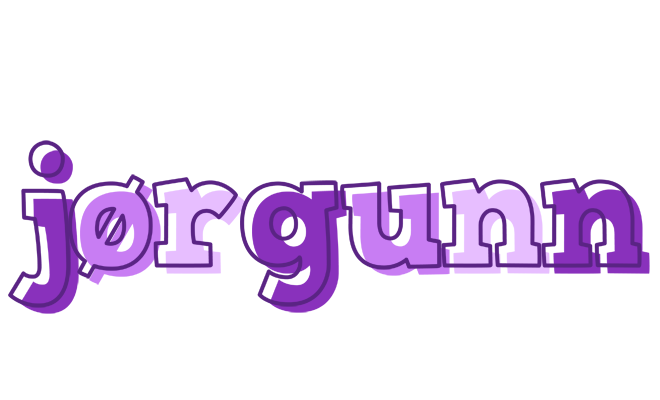 Jørgunn sensual logo