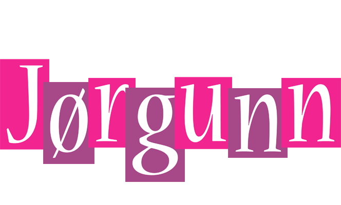 Jørgunn whine logo