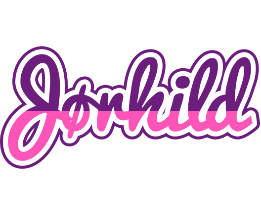 Jørhild cheerful logo