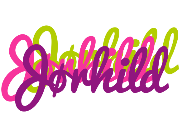 Jørhild flowers logo