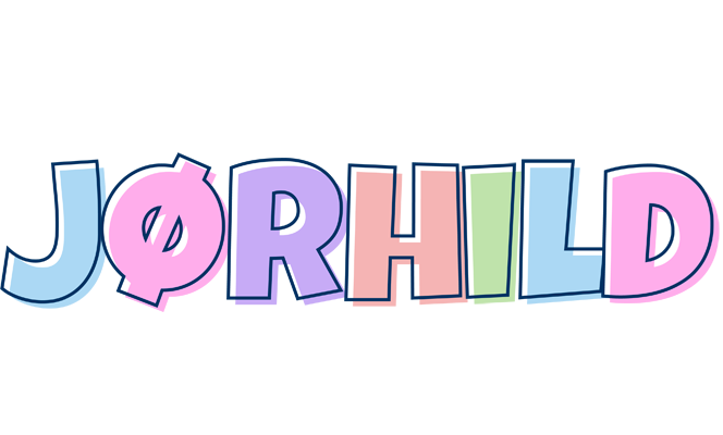 Jørhild pastel logo