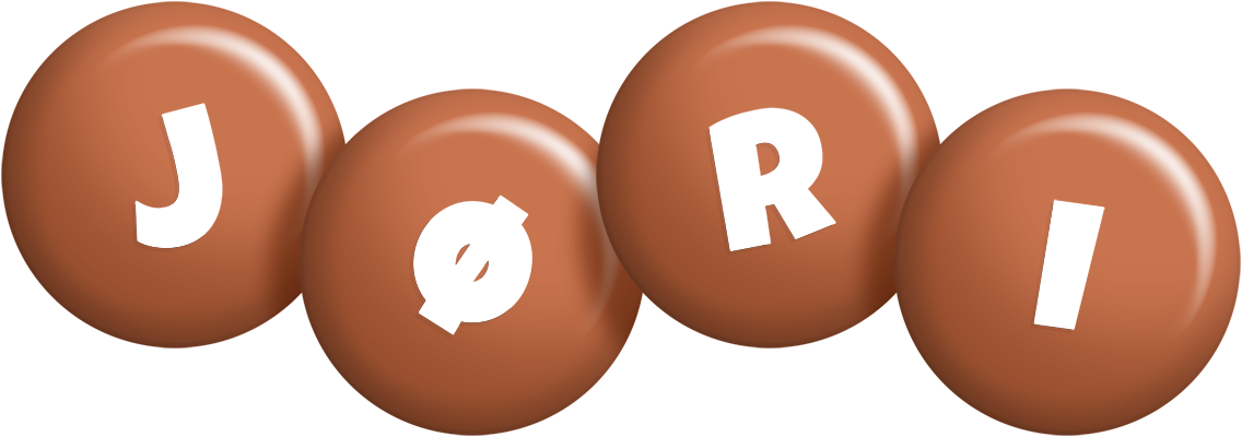 Jøri candy-brown logo