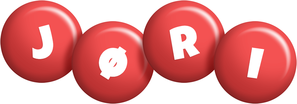 Jøri candy-red logo