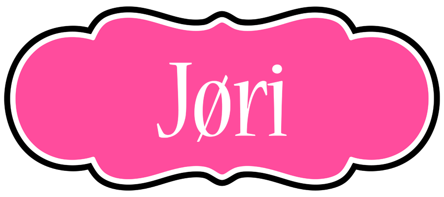 Jøri invitation logo
