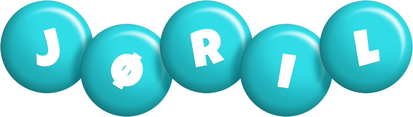 Jøril candy-azur logo
