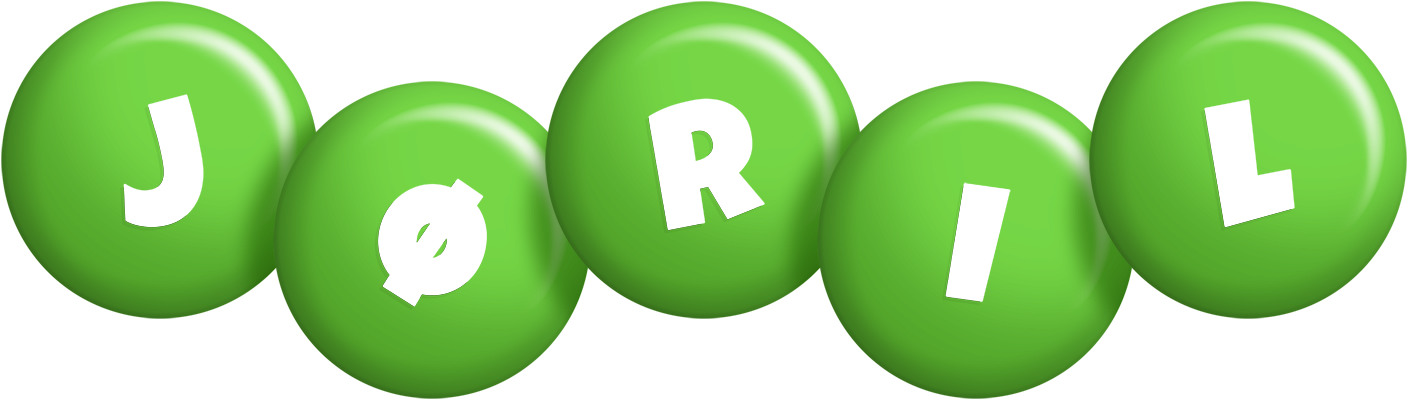 Jøril candy-green logo