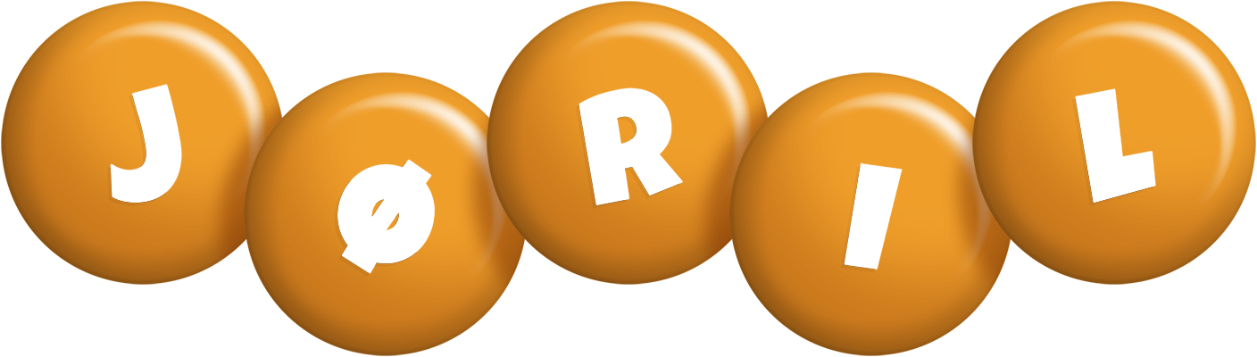 Jøril candy-orange logo